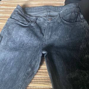 EUC Helmut Lang black , white wash jeans women’s size 26